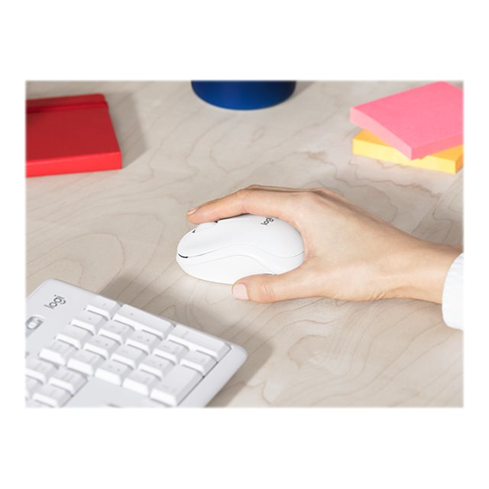 MK295 Silent Wireless Combo OFF WHITE FR