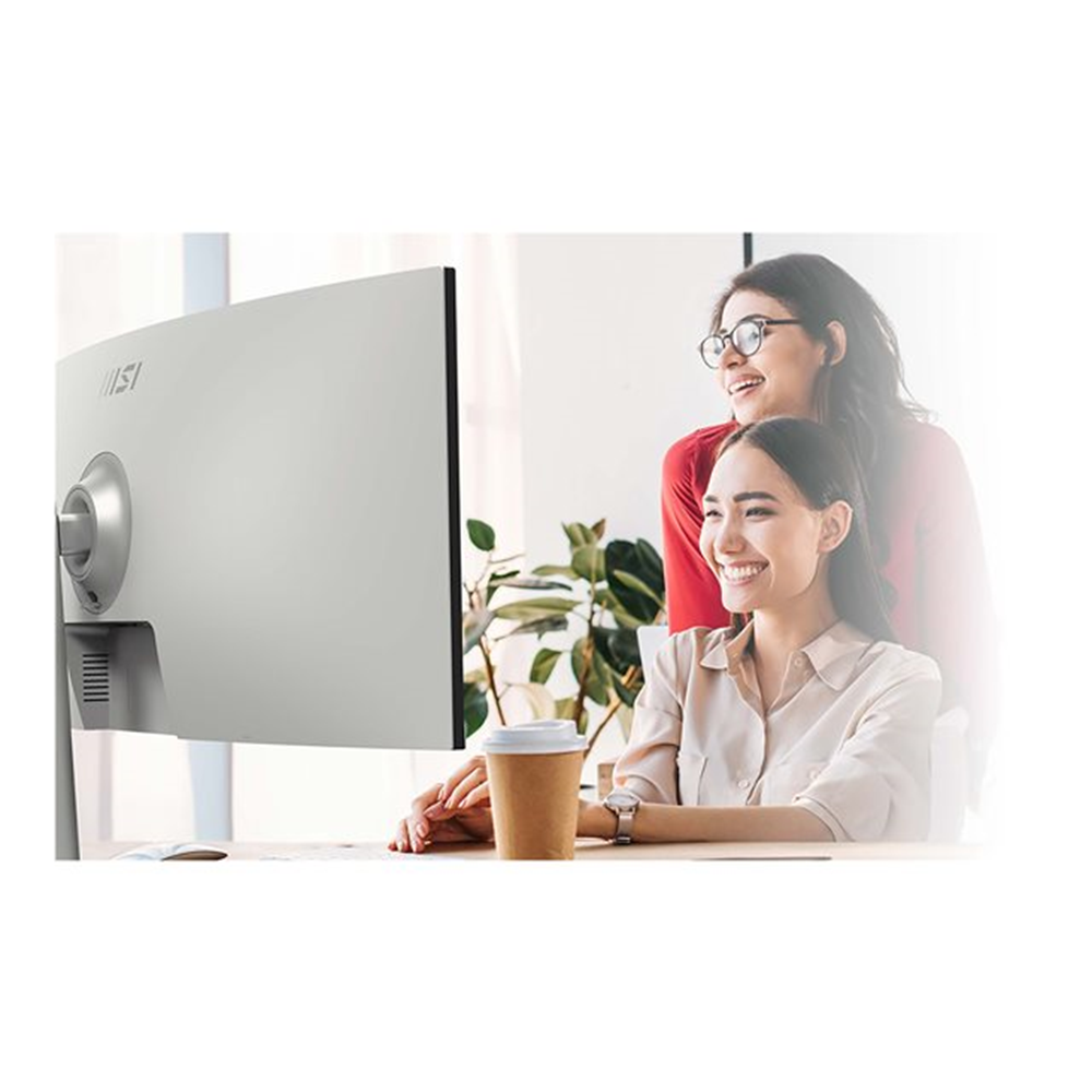 Modern MD342CQPW White 34i VA Non-touch 3y Warranty 120Hz 4ms 2xHDMI DPTyepc C(DP) Tilt Swive Height Pivot 3Wx 2 Speaker
