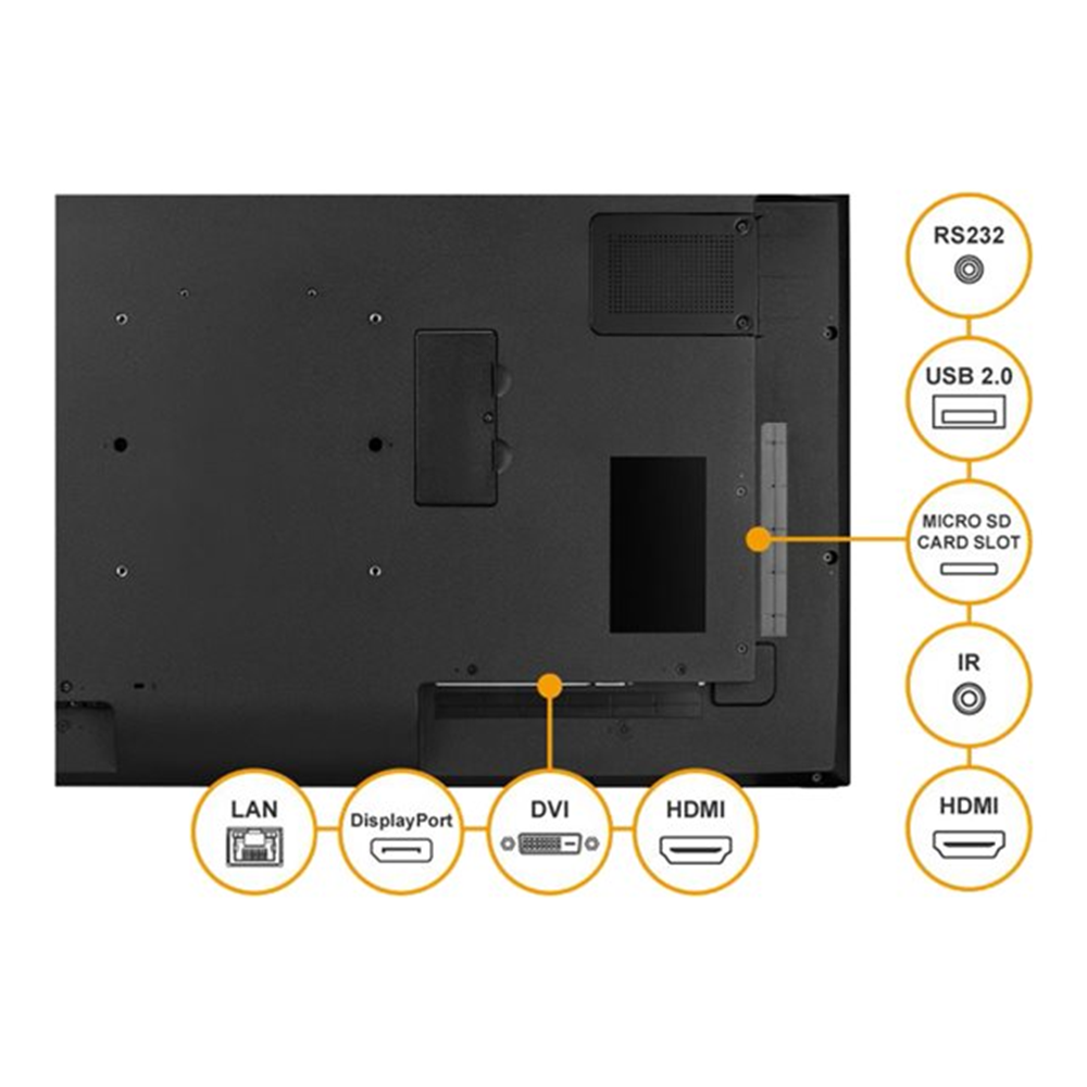 MON: PD-55Q Videowall 55i 3840x2160 4K 700nits 24/7