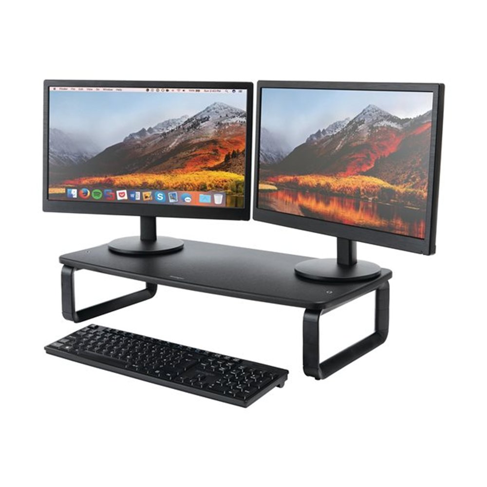 Monitor Stand Plus Wide Black