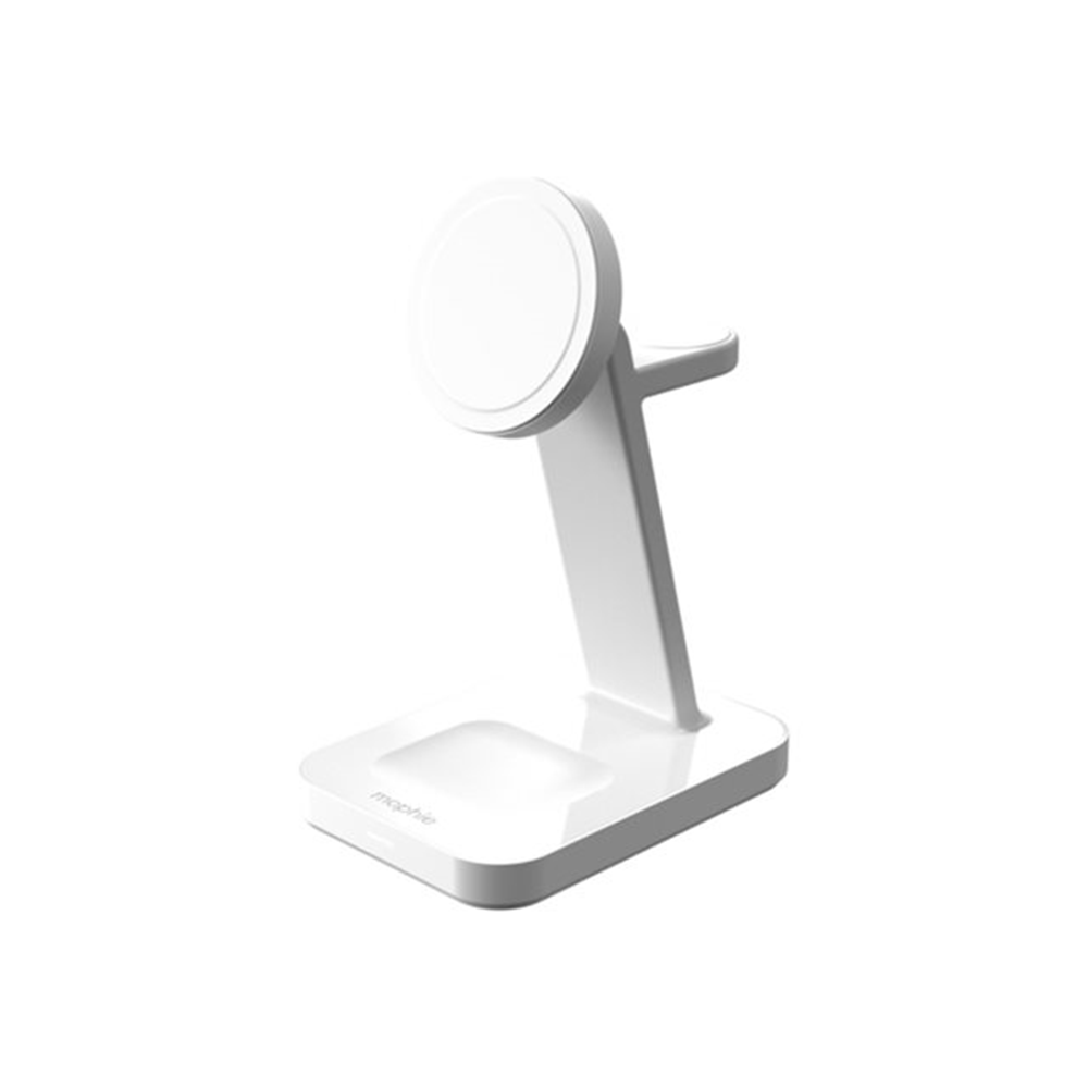 mophie Snap 3in1 Wrl Charge stand Qi2 Wh mophie Snap 3in1 Wrl Charge stand Qi2 Wh