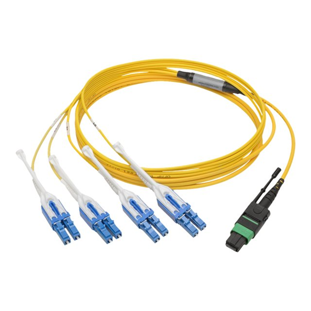 MTP/MPO APC to 4xLC UPC Singlemode B MTP/MPO APC to 4xLC UPC Singlemode B