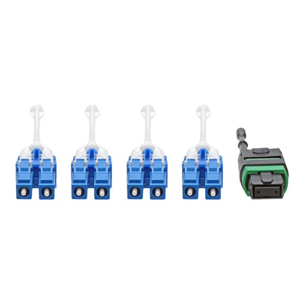 MTP/MPO APC to 4xLC UPC Singlemode B MTP/MPO APC to 4xLC UPC Singlemode B