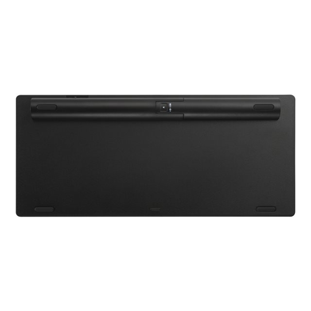 Multi-Device Dual Wireless Compact Keyboard - Black (Pan Nordic)