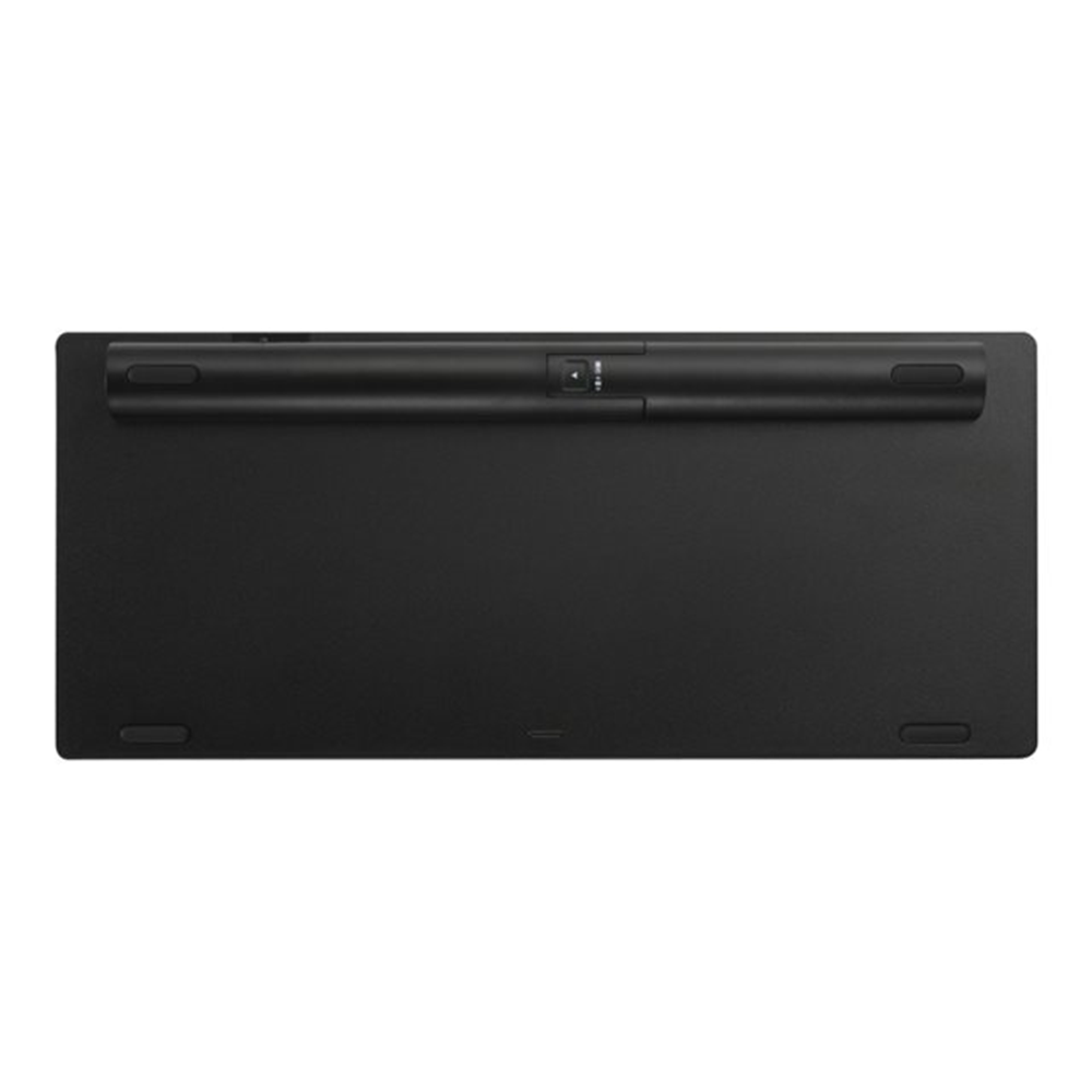 Multi-Device Dual Wireless Compact Keyboard - Black (Pan Nordic)