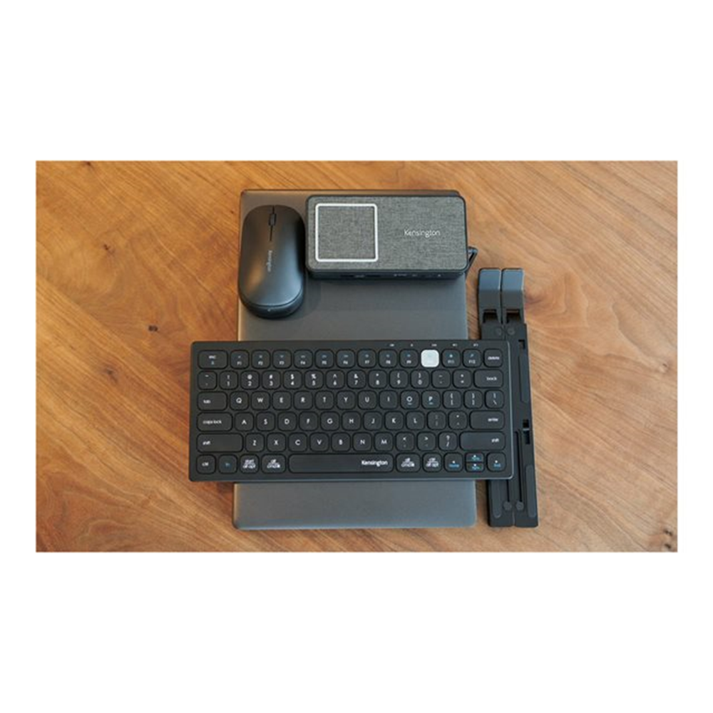 Multi-Device Dual Wireless Compact Keyboard - Black (Spain)