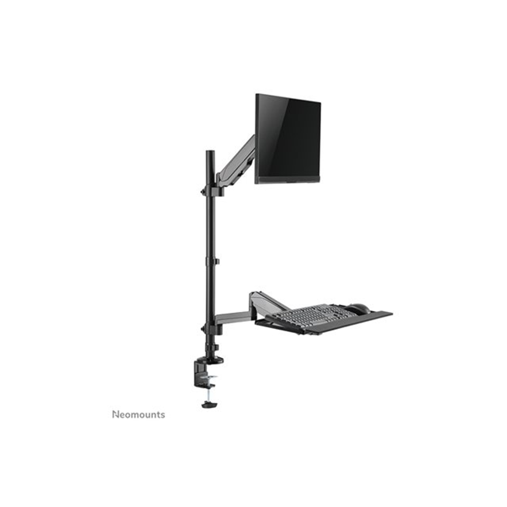 Neomounts desk mounted sit-stand (Screen