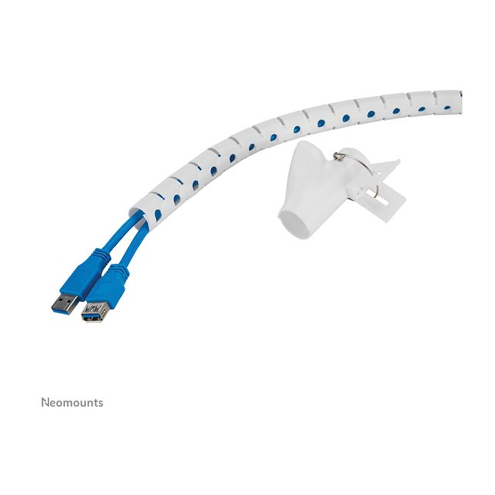 Neomounts Spiral Cable Wrap 20 mm. white