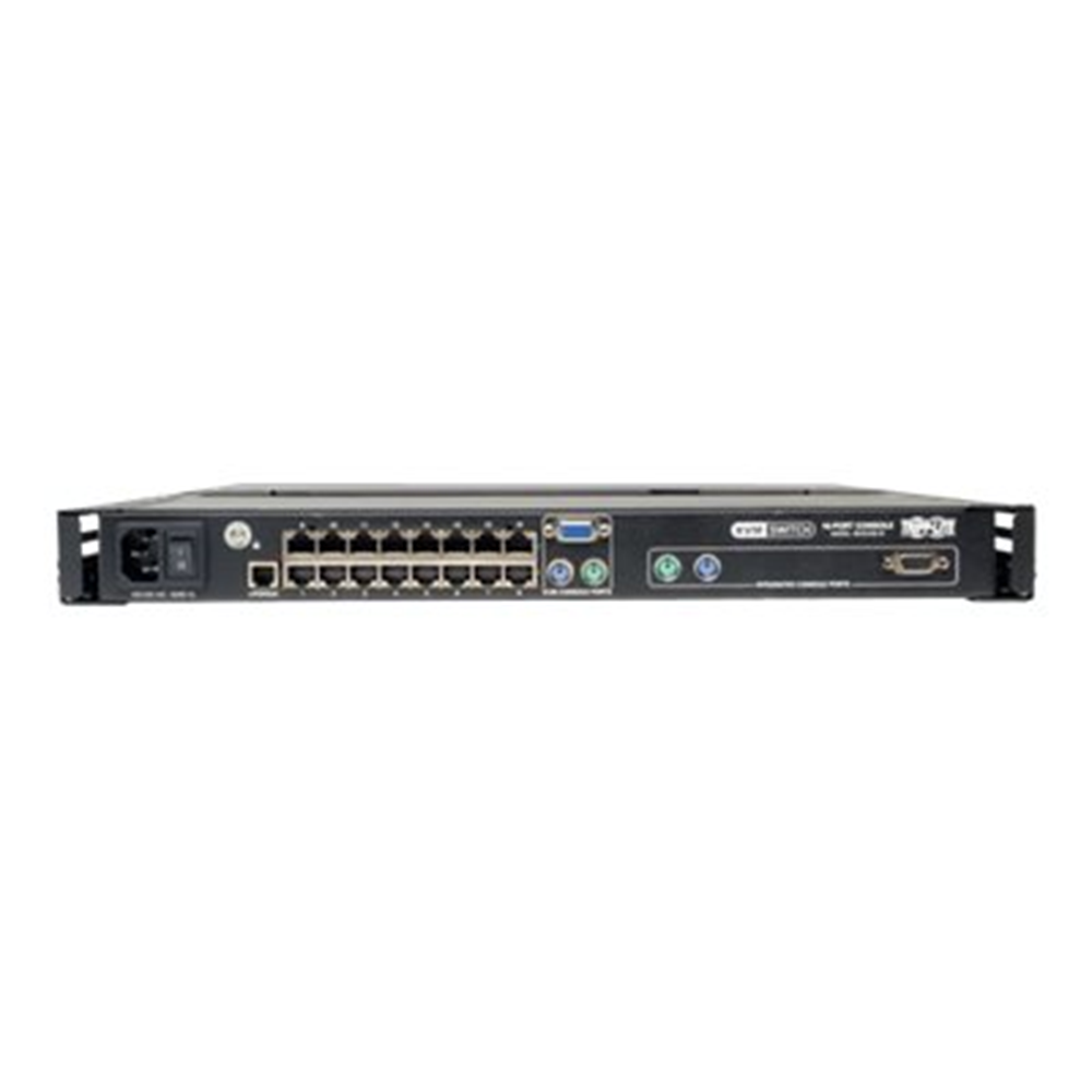 NetCommander 16-Port Cat5 1U Rack-MountConsole KVM Switch with 19-in. LCD