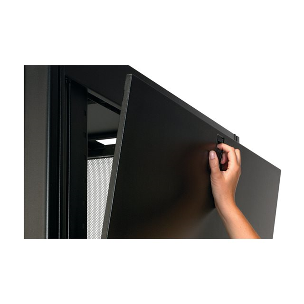 NetShelter SX 42U/600mm/1200mm Enclosure with Roof and Sides Black