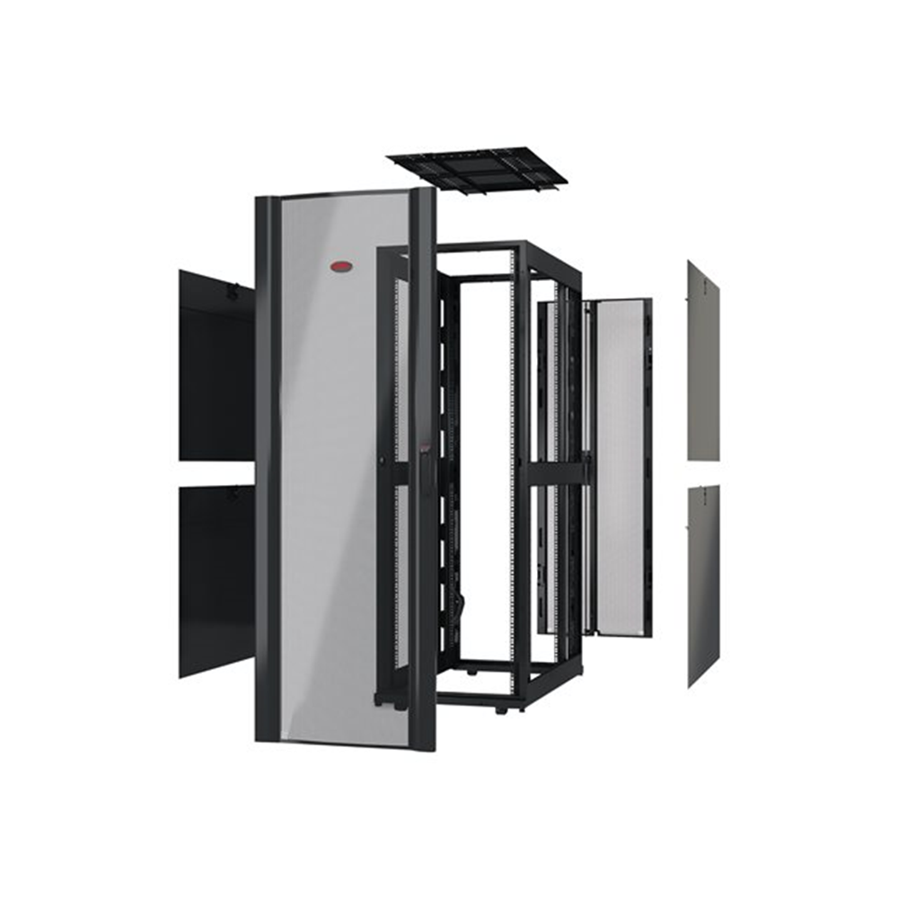 Netshelter SX 42U 750mm Wide x 1070mm Deep Enclosure Without Sides Black Netshelter SX 42U 750mm Wide x 1070mm Deep Enclosure Without Sides Black