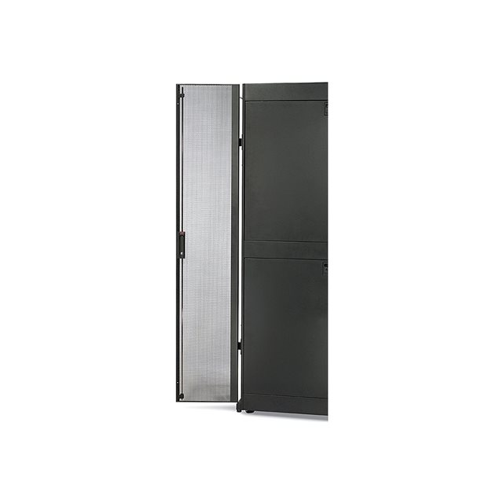 NetShelter SX 45U 600mm Wide PerforatedSplit Doors Black