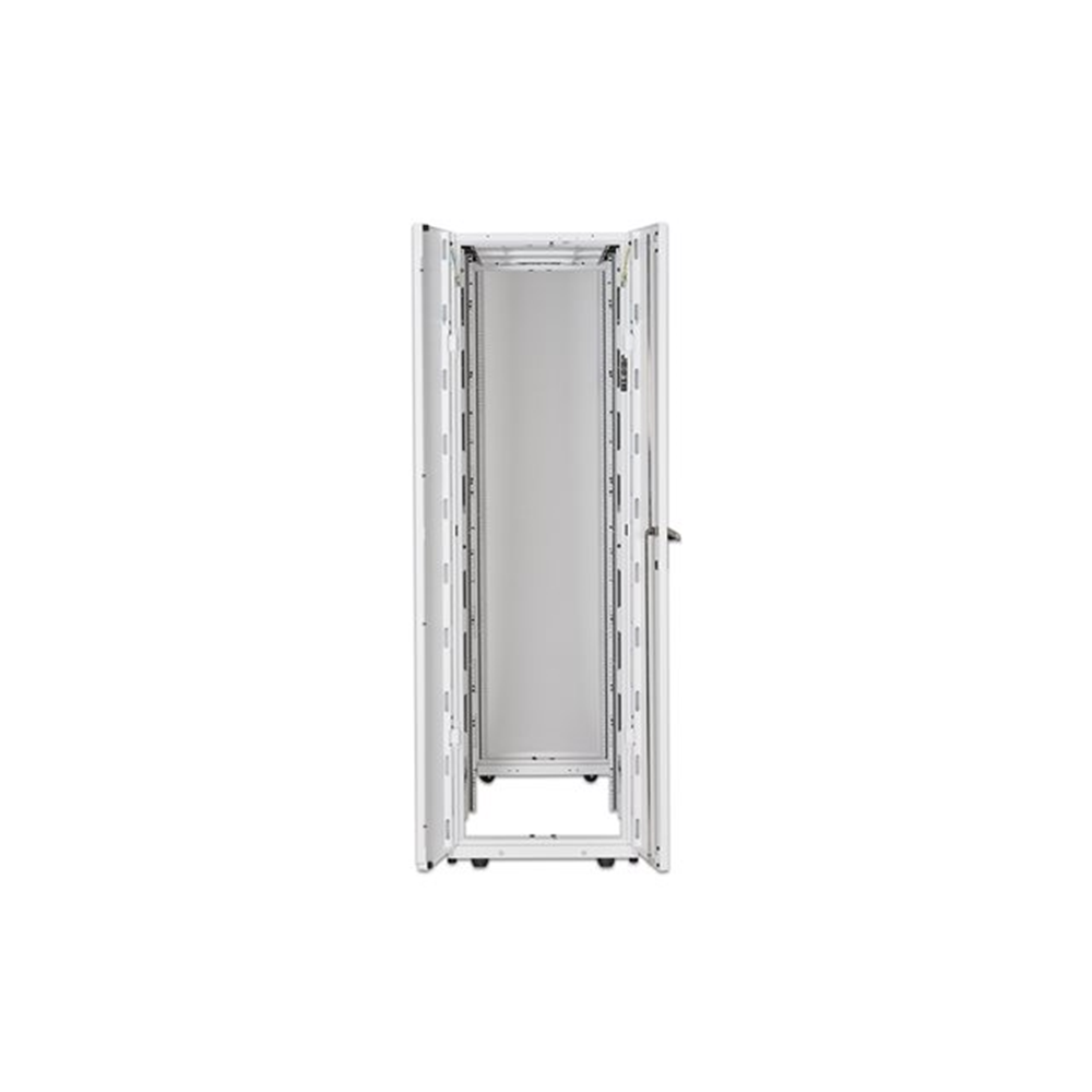 NetShelter SX 45U 600mm Wide x 1200mm Deep Enclosure with Sides White
