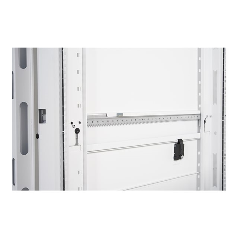 NetShelter SX 45U 600mm Wide x 1200mm Deep Enclosure with Sides White