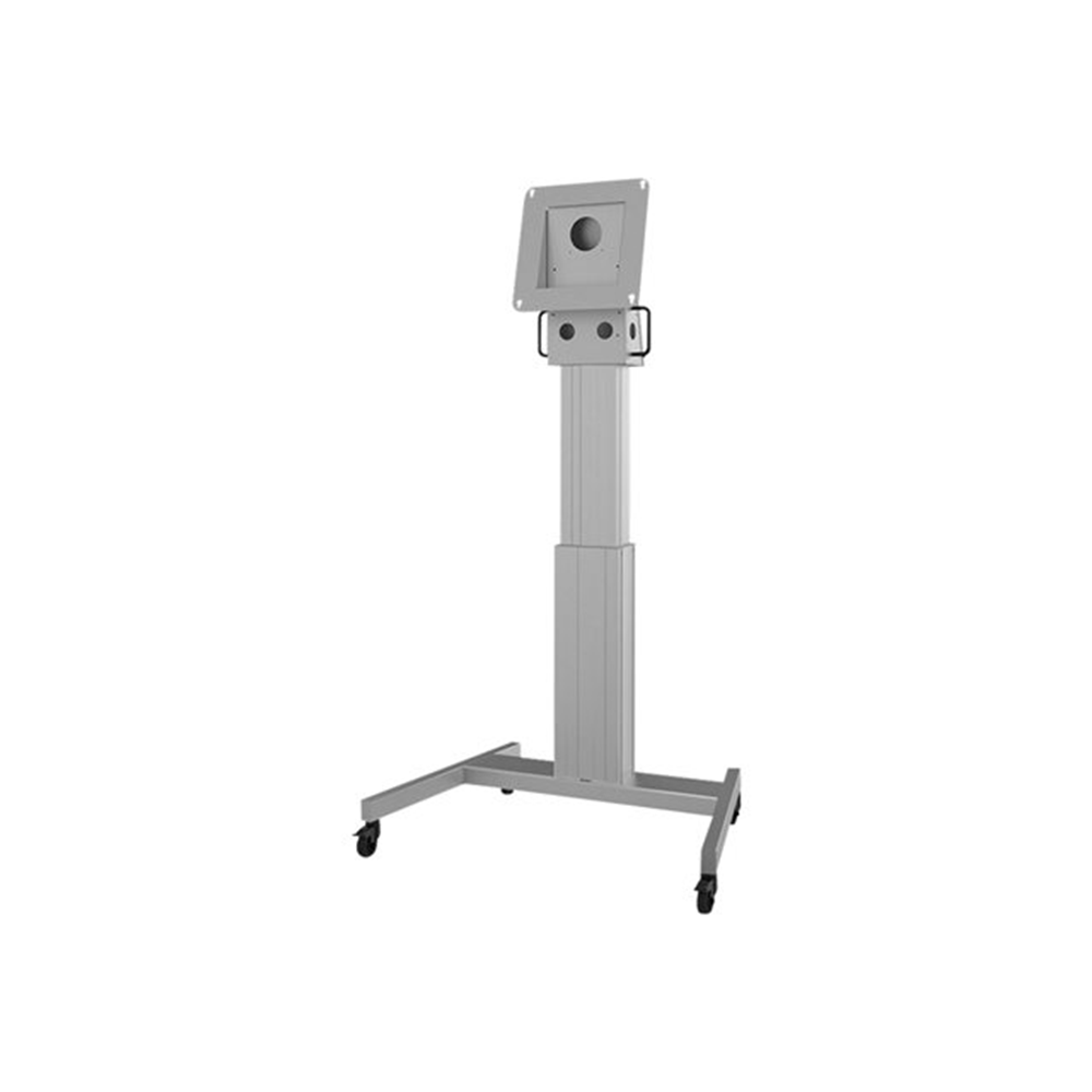 Newstar electric height adj trolley silv