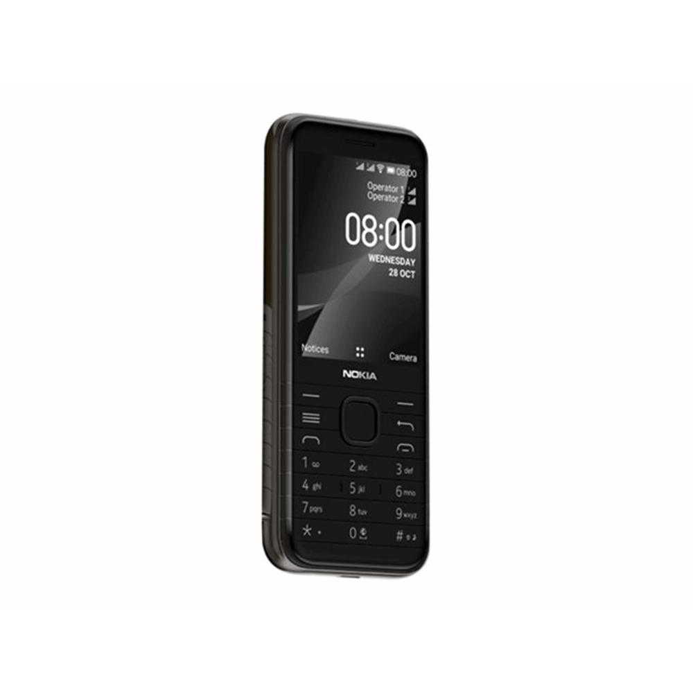Nokia 8000 4G dualsim zwart