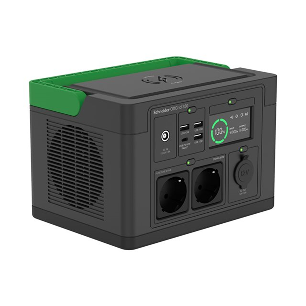OffGrid Portable Power Station 330 332WhLithium-ion 2 Schuko Sinewave