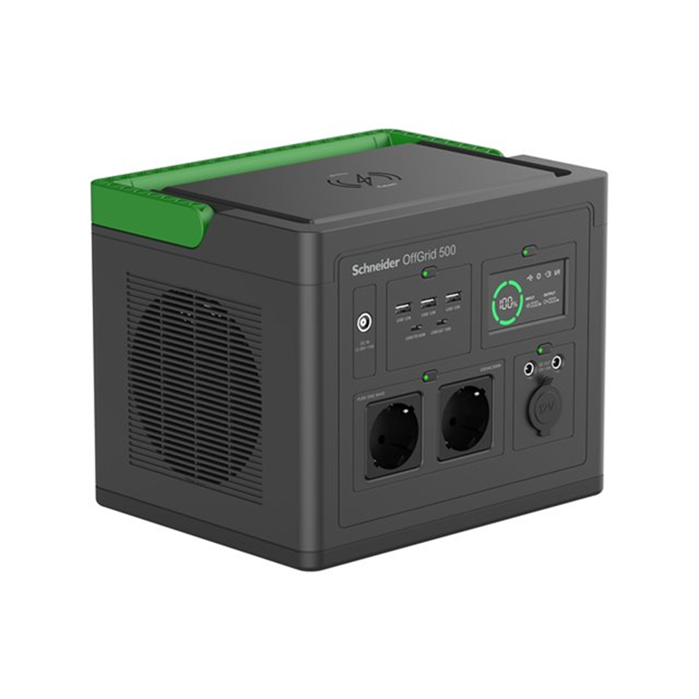 OffGrid Portable Power Station 500 517WhLithium-ion 2 Schuko Sinewave