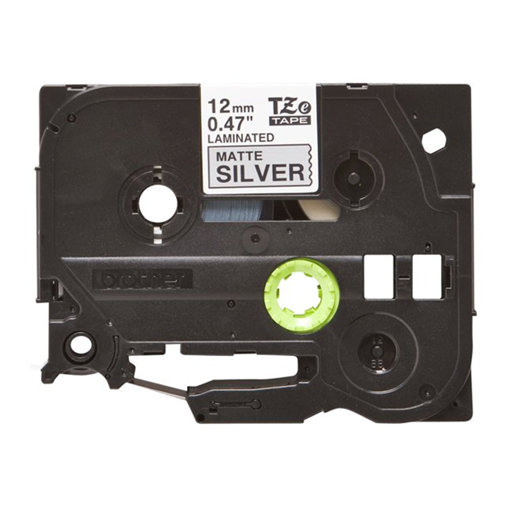 P-Touch TZE-M931 black on silver-matt 12mm