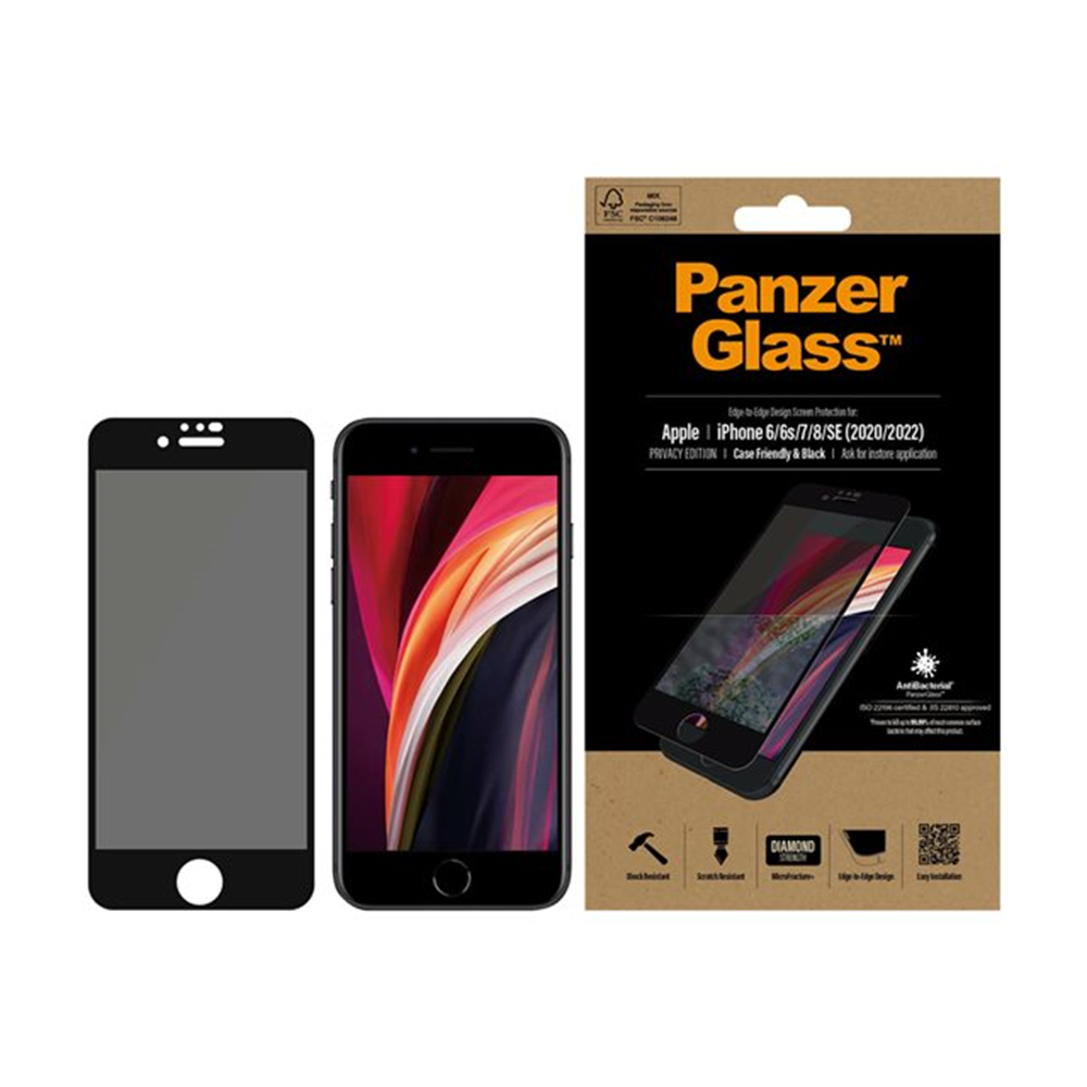 PanzerGlass Black & Case Friendly Privacy PanzerGlass Black & Case Friendly Privacy