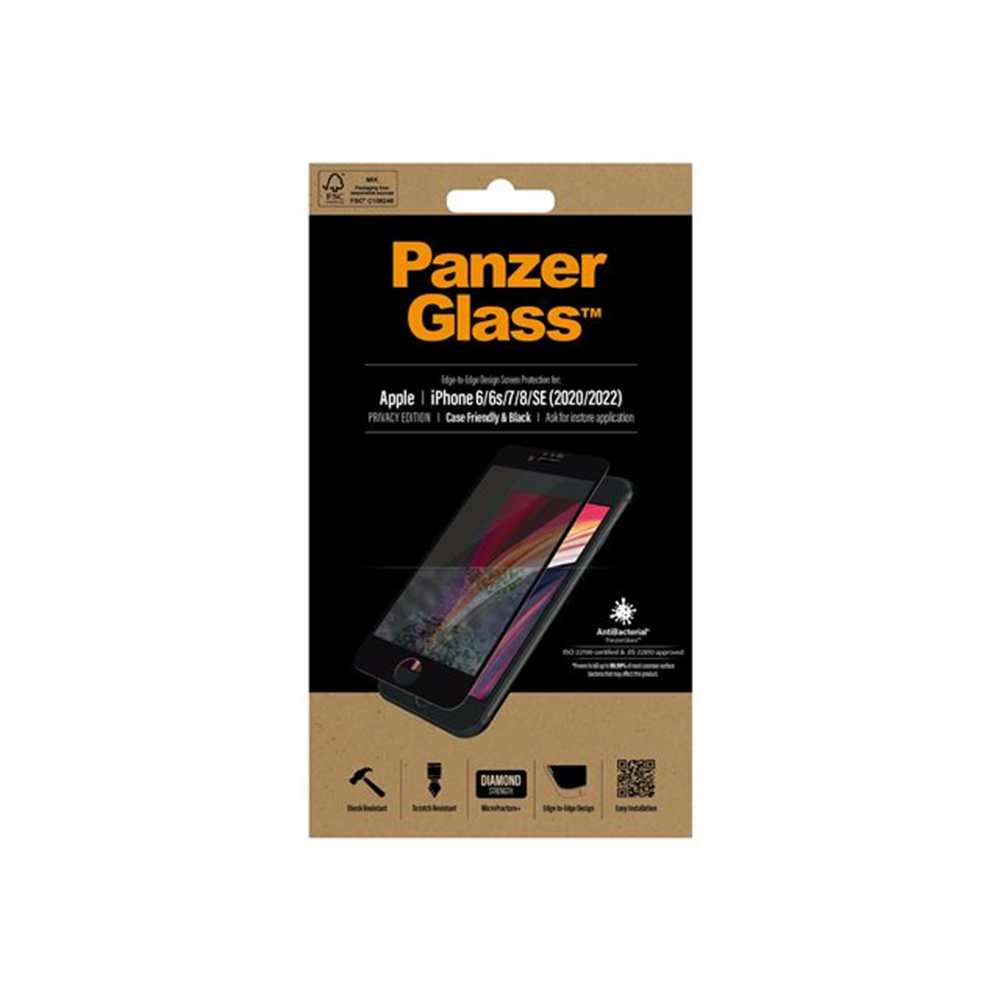 PanzerGlass Black & Case Friendly Privacy PanzerGlass Black & Case Friendly Privacy