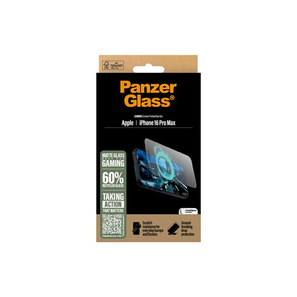 PanzerGlass Gaming - schermbeschermer voor mobiele telefoon - ultrabrede pasvorm