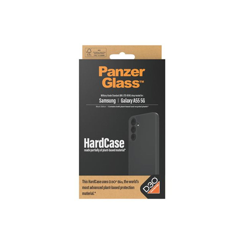 PanzerGlass HardCase Black Edition - achterzijde behuizing voor mobiele telefoon
