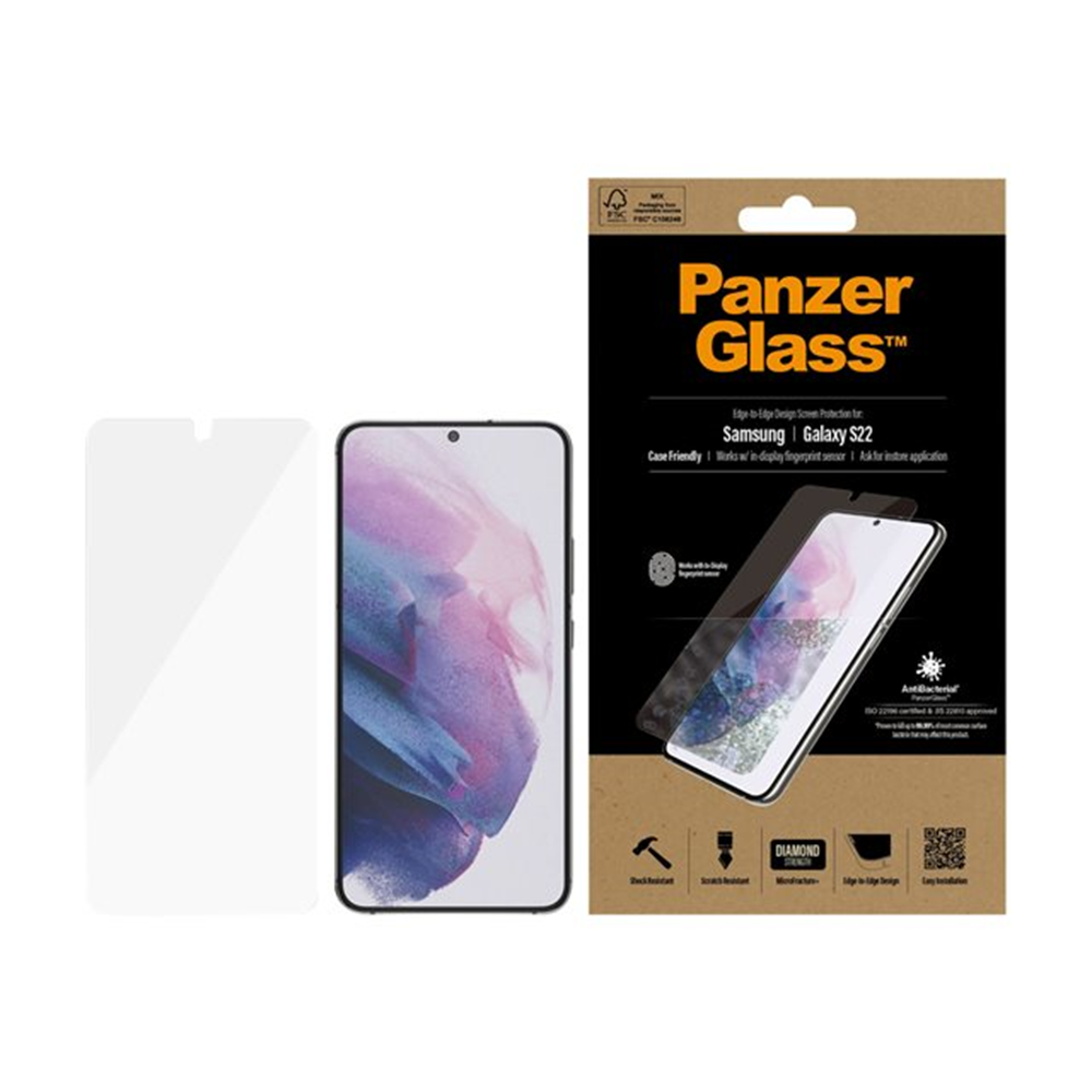 PanzerGlass - schermbeschermer voor mobiele telefoon
