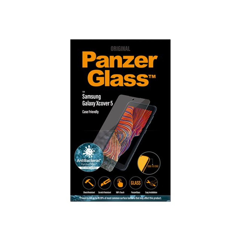 PanzerGlass - schermbeschermer voor mobiele telefoon - geschikt voor hoes