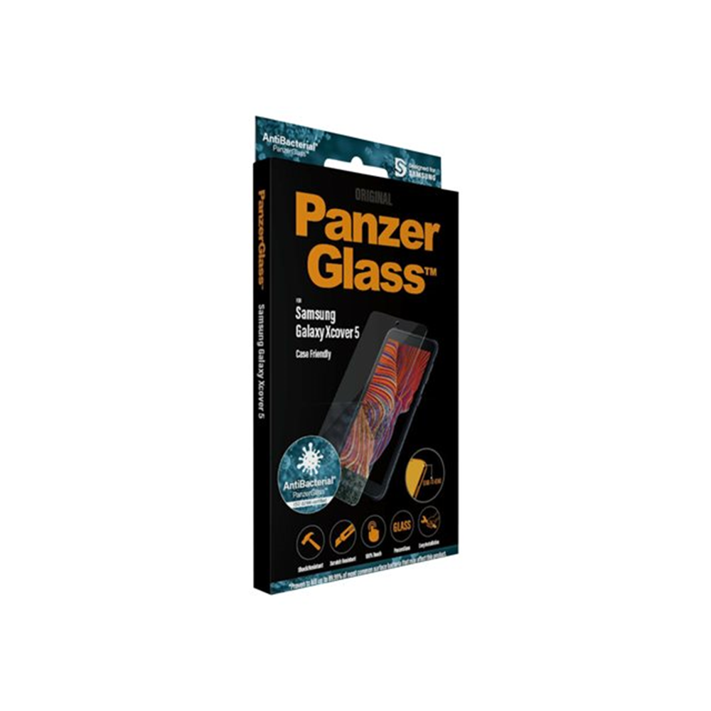 PanzerGlass - schermbeschermer voor mobiele telefoon - geschikt voor hoes