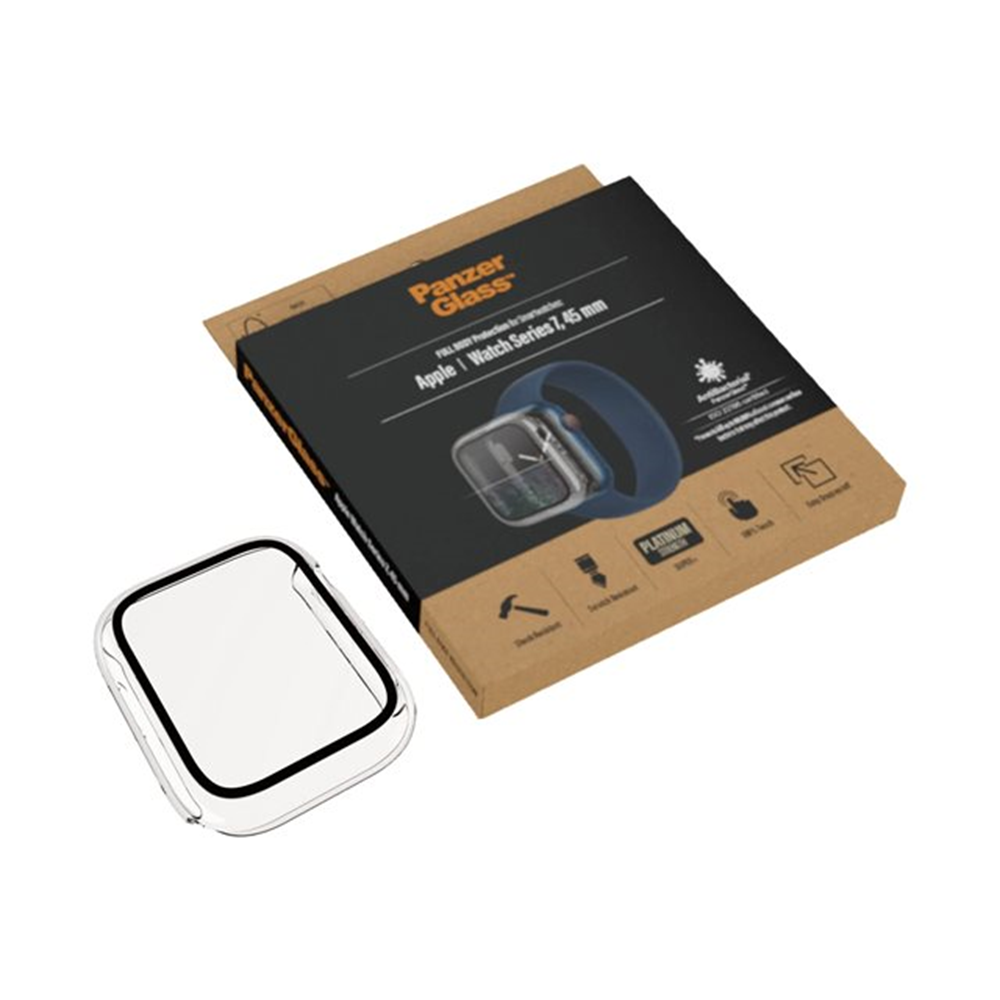 PanzerGlass - schermbeschermer voor smart watch - volledige behuizing PanzerGlass - schermbeschermer voor smart watch - volledige behuizing