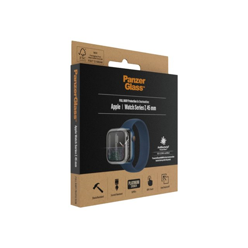 PanzerGlass - schermbeschermer voor smart watch - volledige behuizing PanzerGlass - schermbeschermer voor smart watch - volledige behuizing