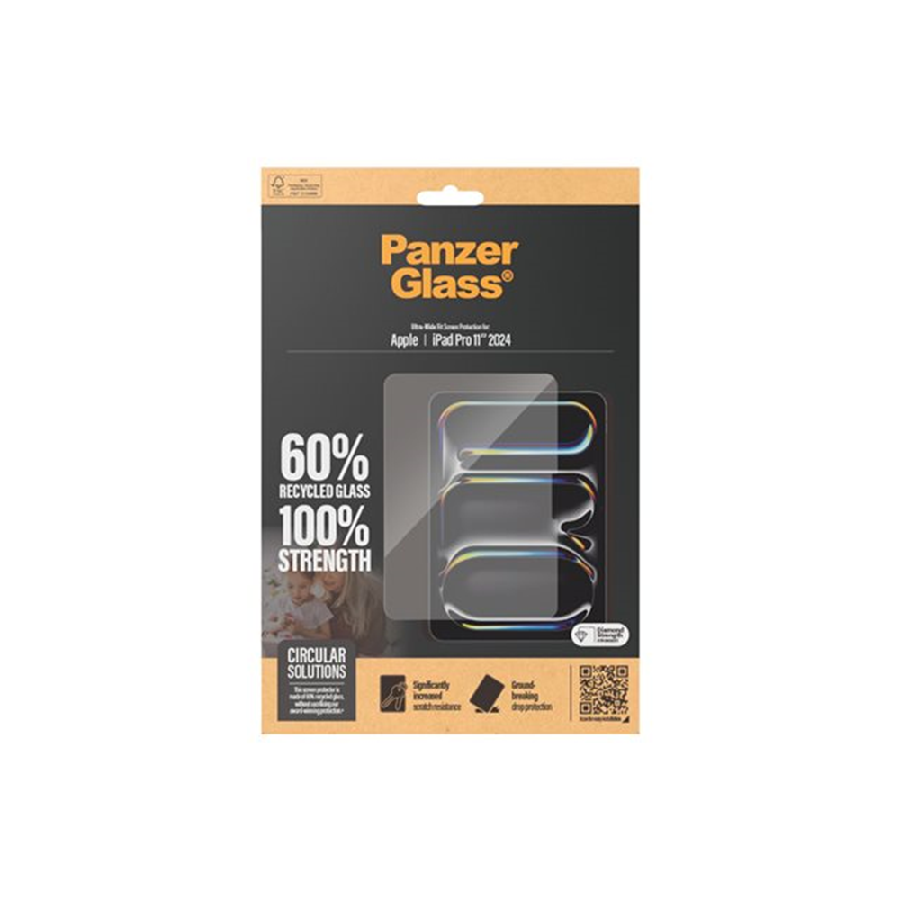 PanzerGlass - schermbeschermer voor tablet - ultrabrede pasvorm