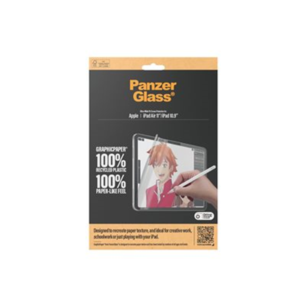 PanzerGlass - schermbeschermer voor tablet - ultrabrede pasvorm