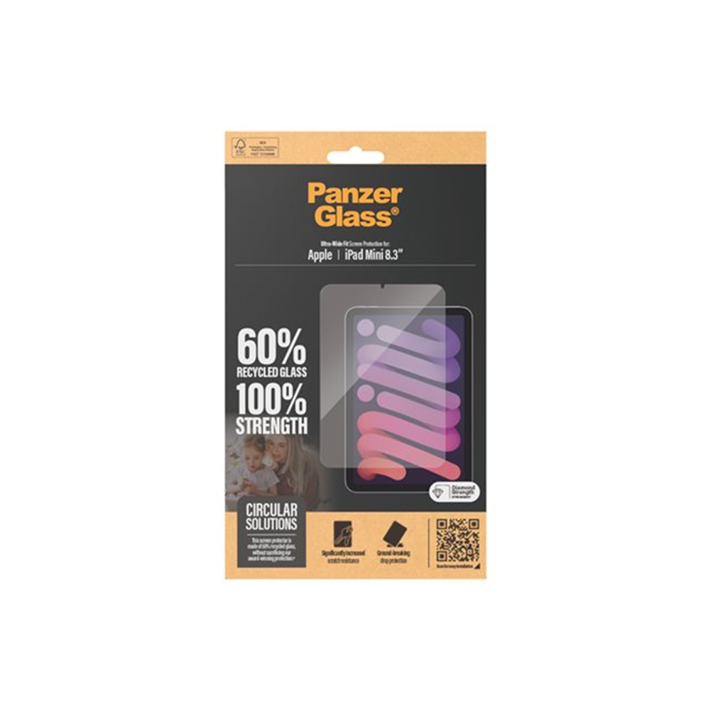 PanzerGlass - schermbeschermer voor tablet - ultrabrede pasvorm