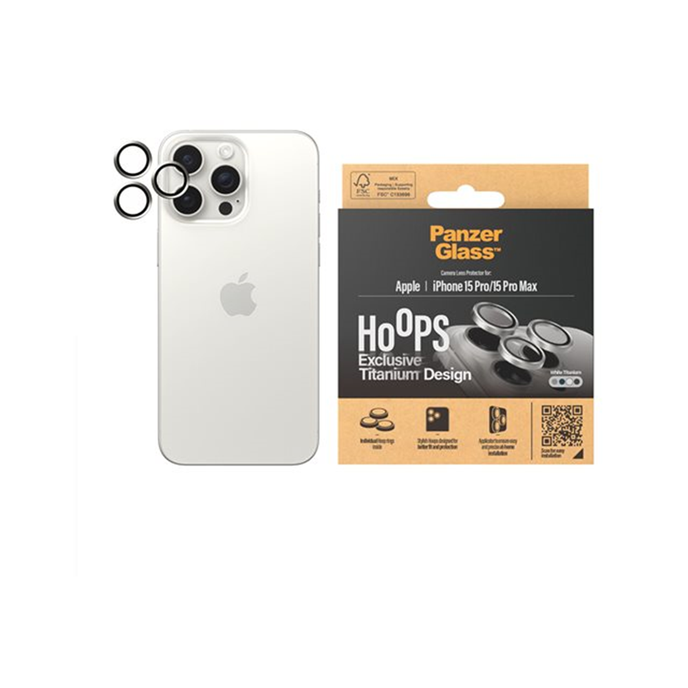 PG iPhone 15/15 ProMax Hoops White Titan