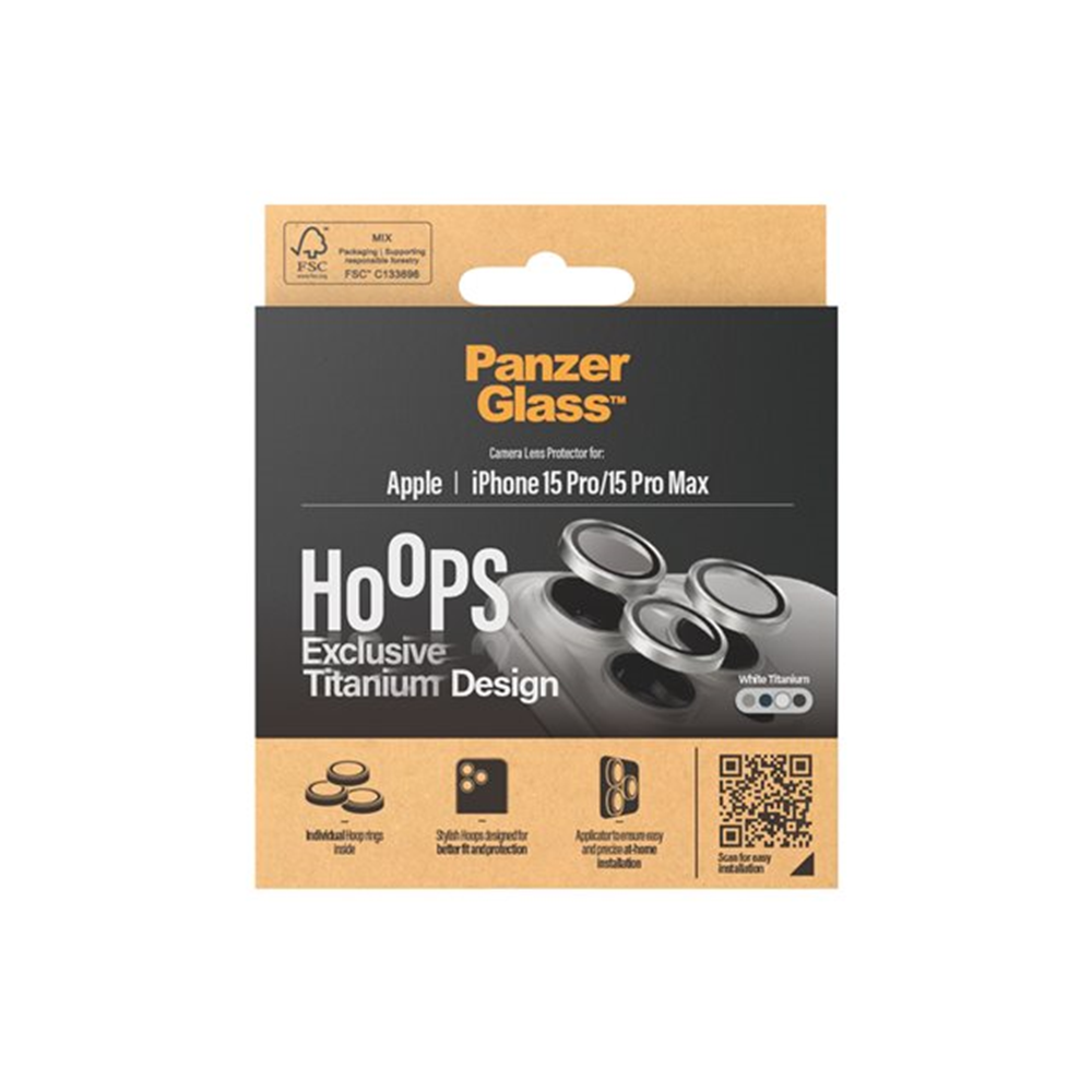 PG iPhone 15/15 ProMax Hoops White Titan