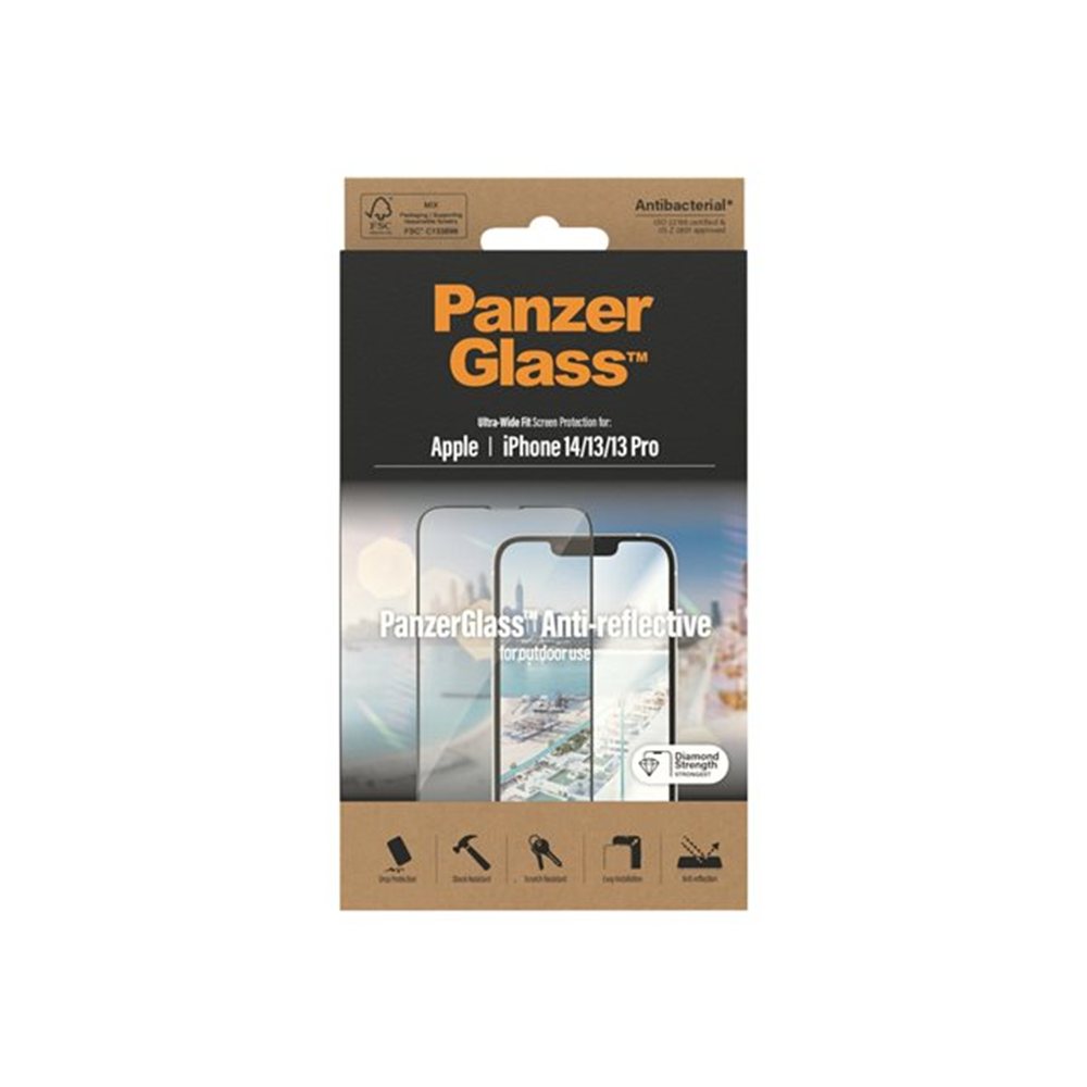 PG Scrn iPhone 14 /13/13Pro UWF AR/AB