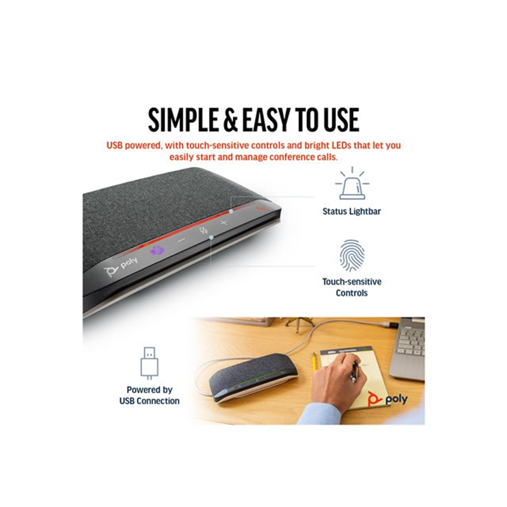 Poly Sync 10 USB-A USB-C SPKPHN