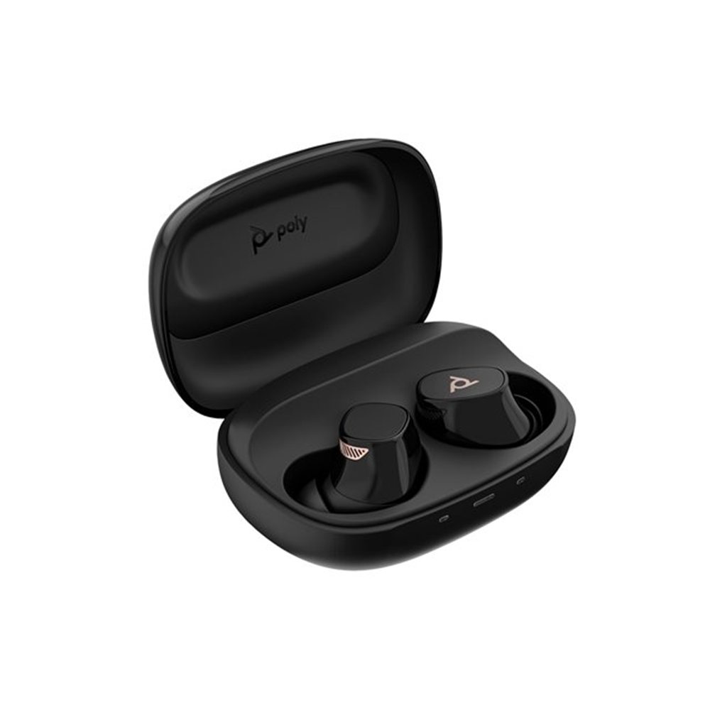 Poly VFree 20 BLK Earbuds+BCHC EMEA-INTL
