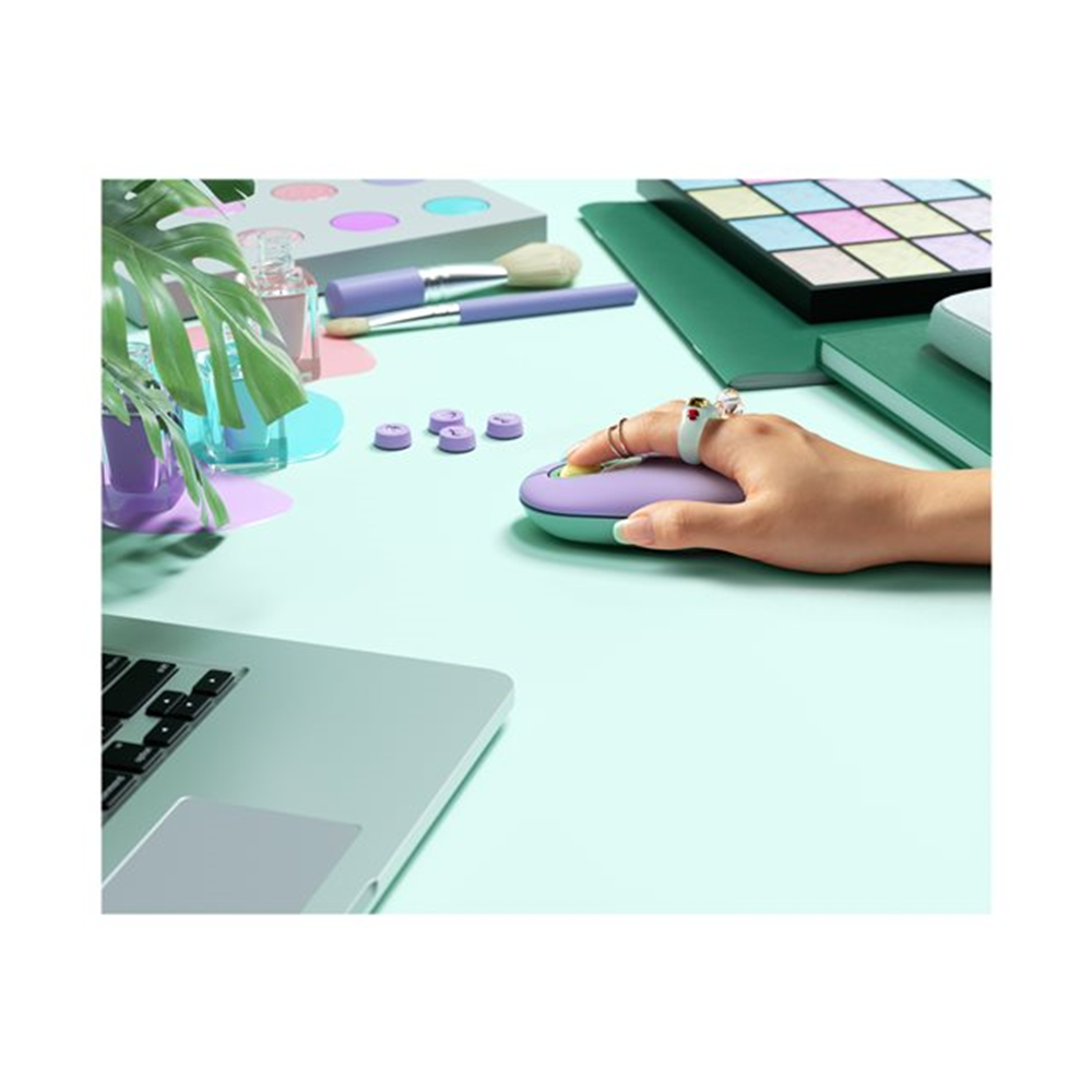 POP Mouse with emoji - BLAST_YELLOW - EMEA