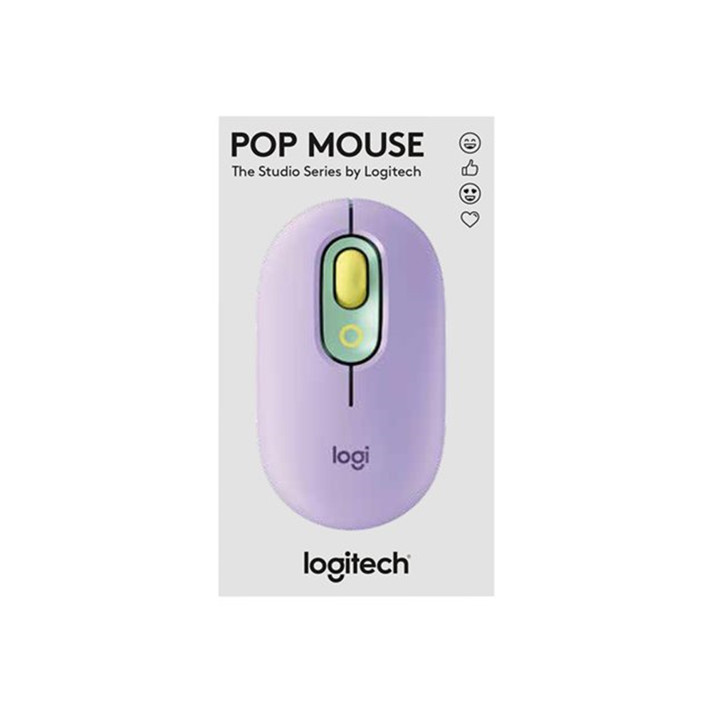 POP Mouse with emoji - BLAST_YELLOW - EMEA