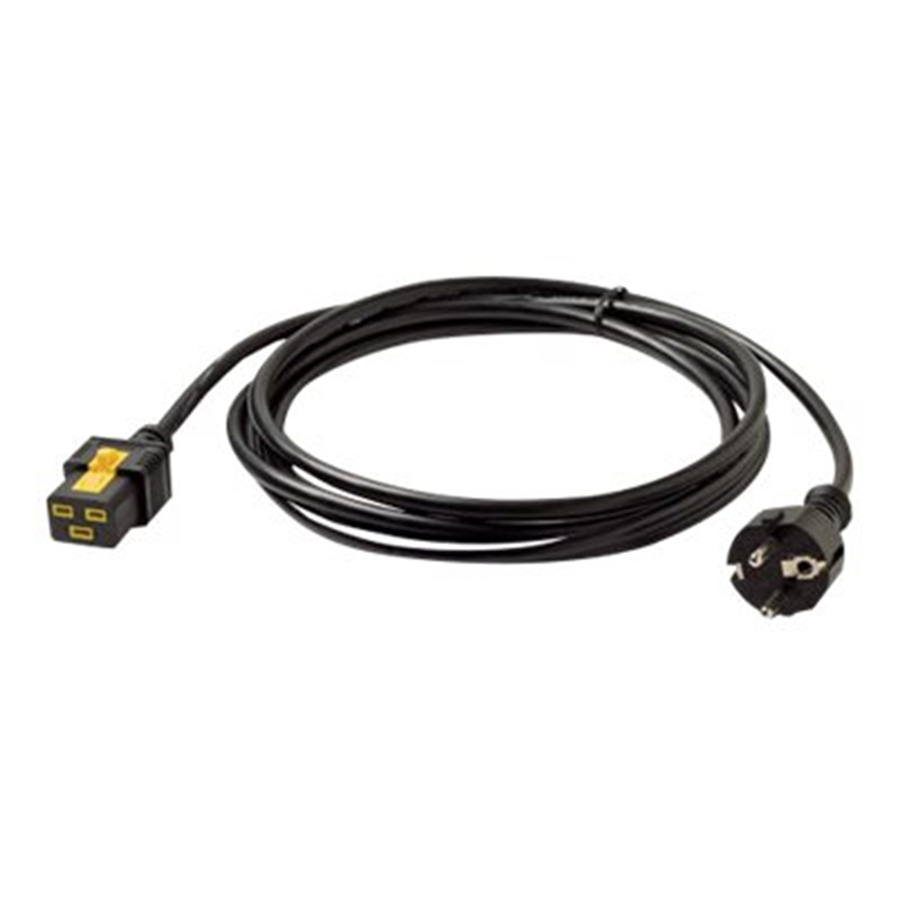 Power Cord/Locking C19 to CEE/7 3m