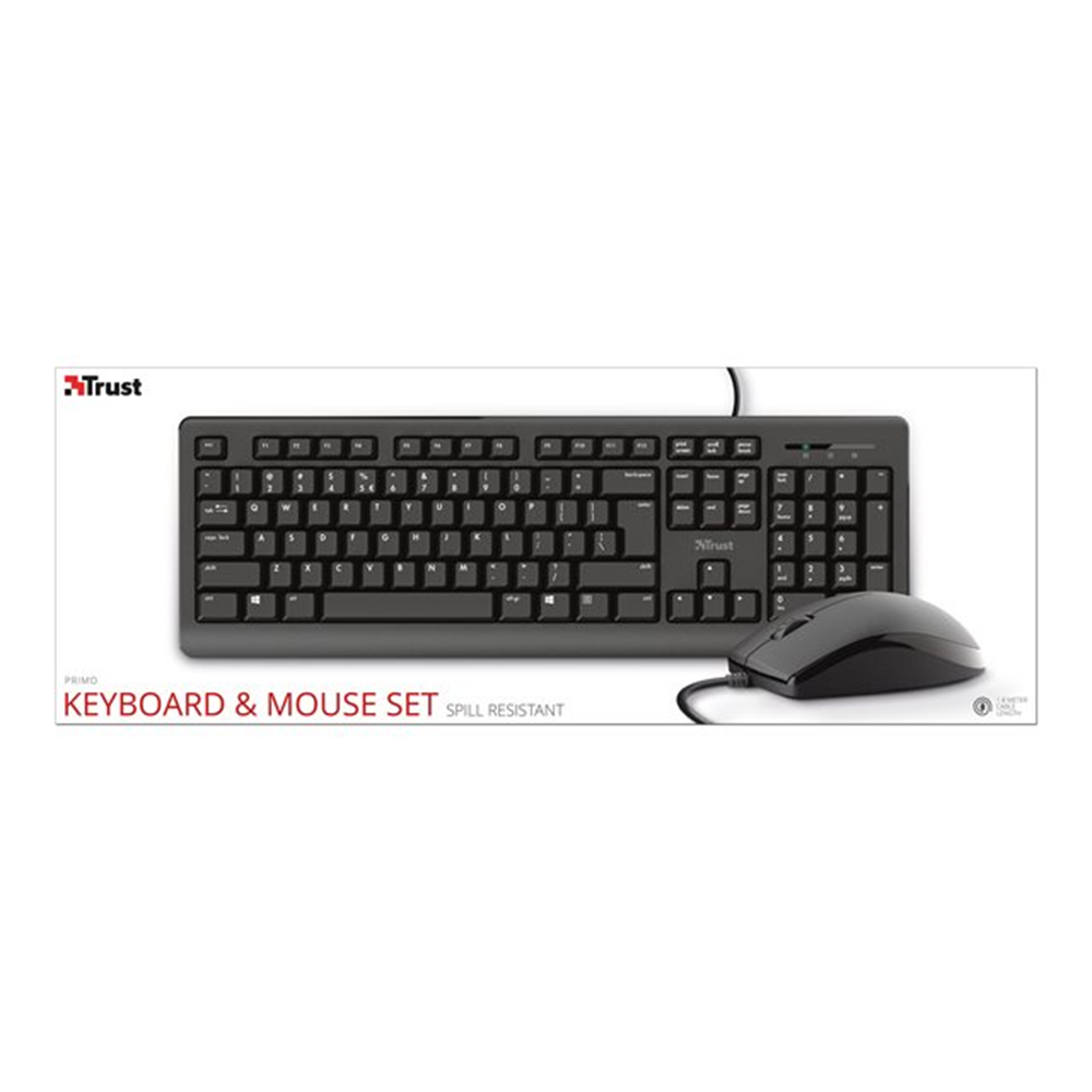 PRIMO KEYBOARD AND MOUSE SET US