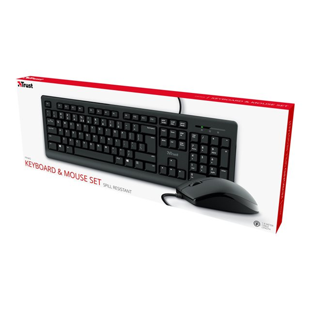 PRIMO KEYBOARD AND MOUSE SET US