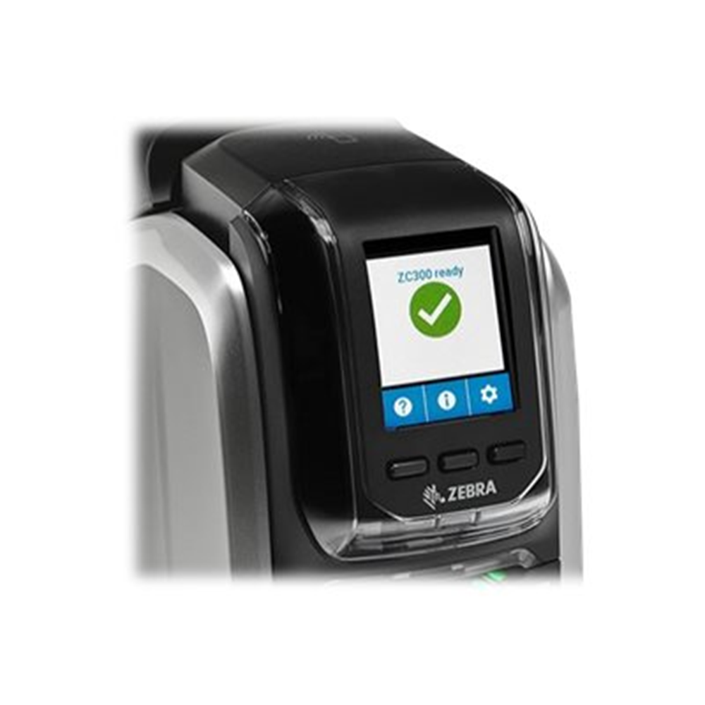 Printer ZC300- Single Sided- UK/EU Cord- USB & Ethernet- Windows Driver