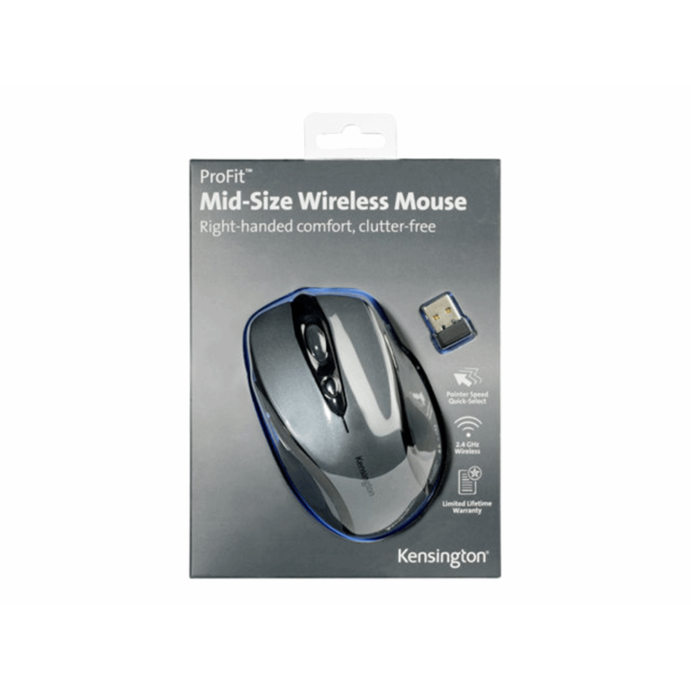 ProFitMid Wireless Graphite Grey Mouse