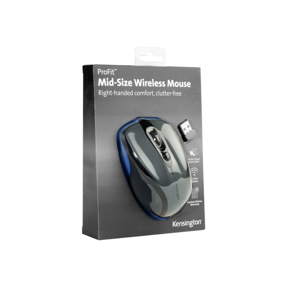 ProFitMid Wireless Graphite Grey Mouse