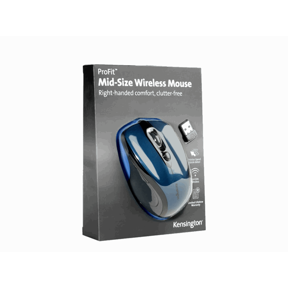 ProFitMid Wireless Sapphire Blue Mouse