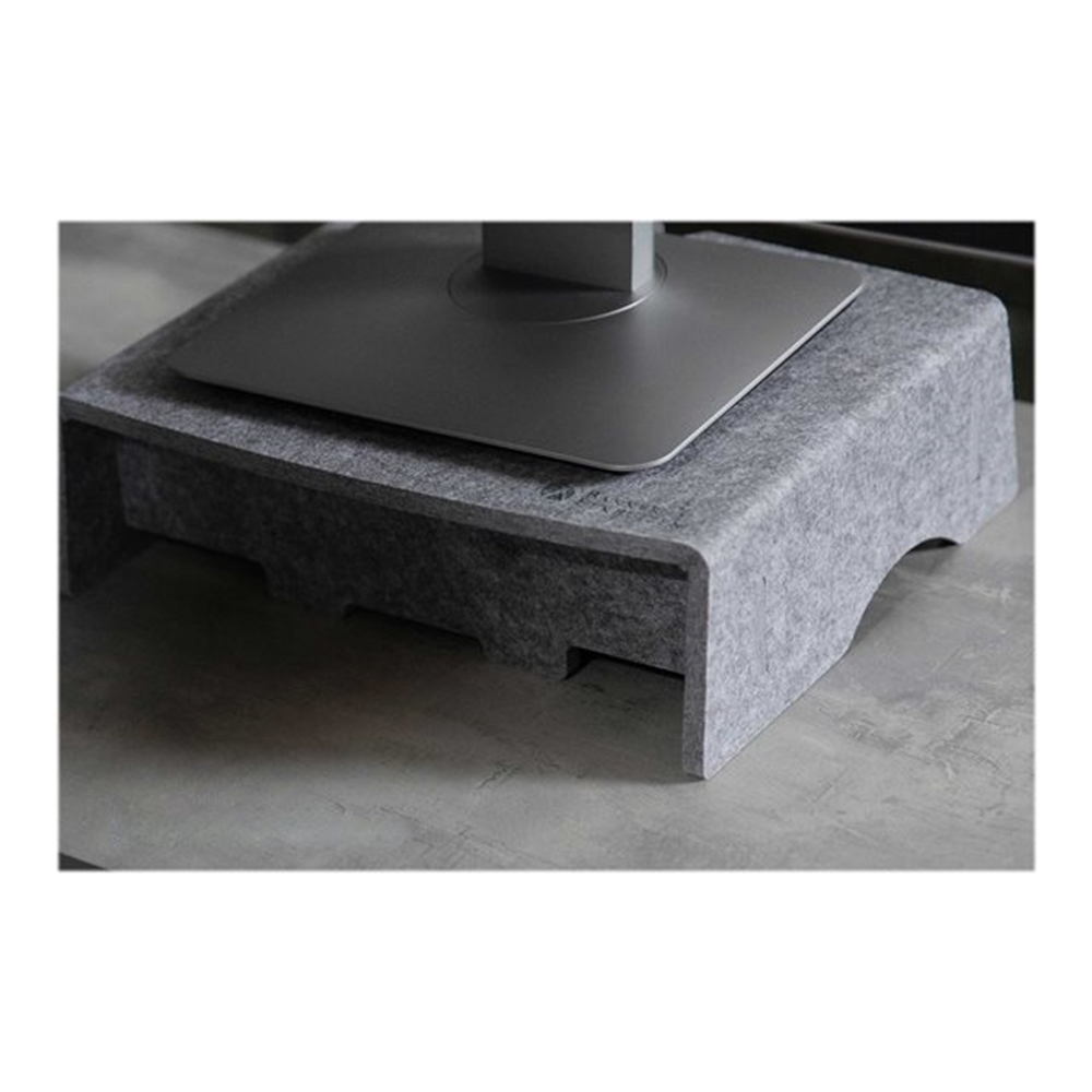 Q-riser 90 Circular Monitor Stand light